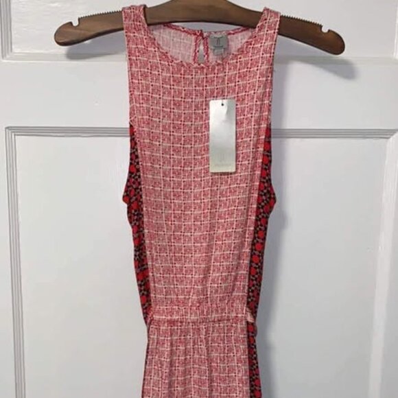 BRAND NEW Red Pattern Summer dress from TRISTAN - Picture 1 of 8